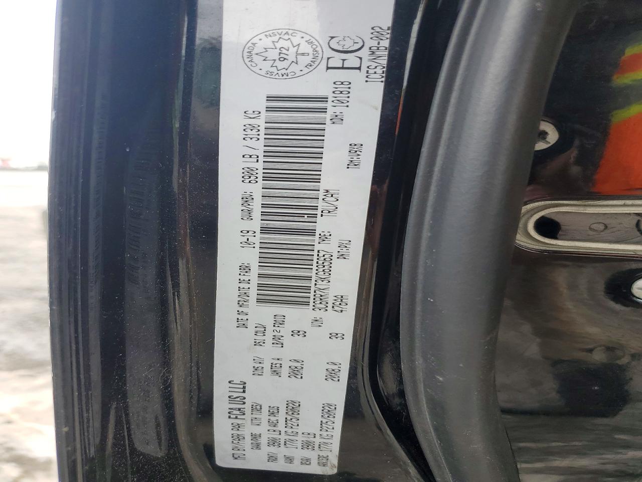 2019 RAM 1500 CLASSIC TRADESMAN photo 34