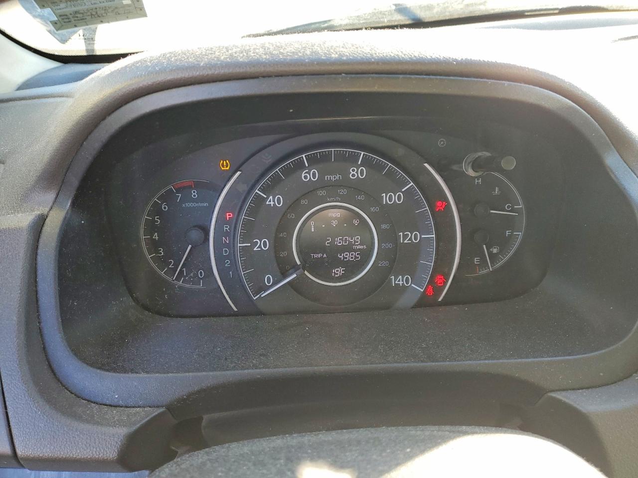 2012 HONDA CR-V photo 9