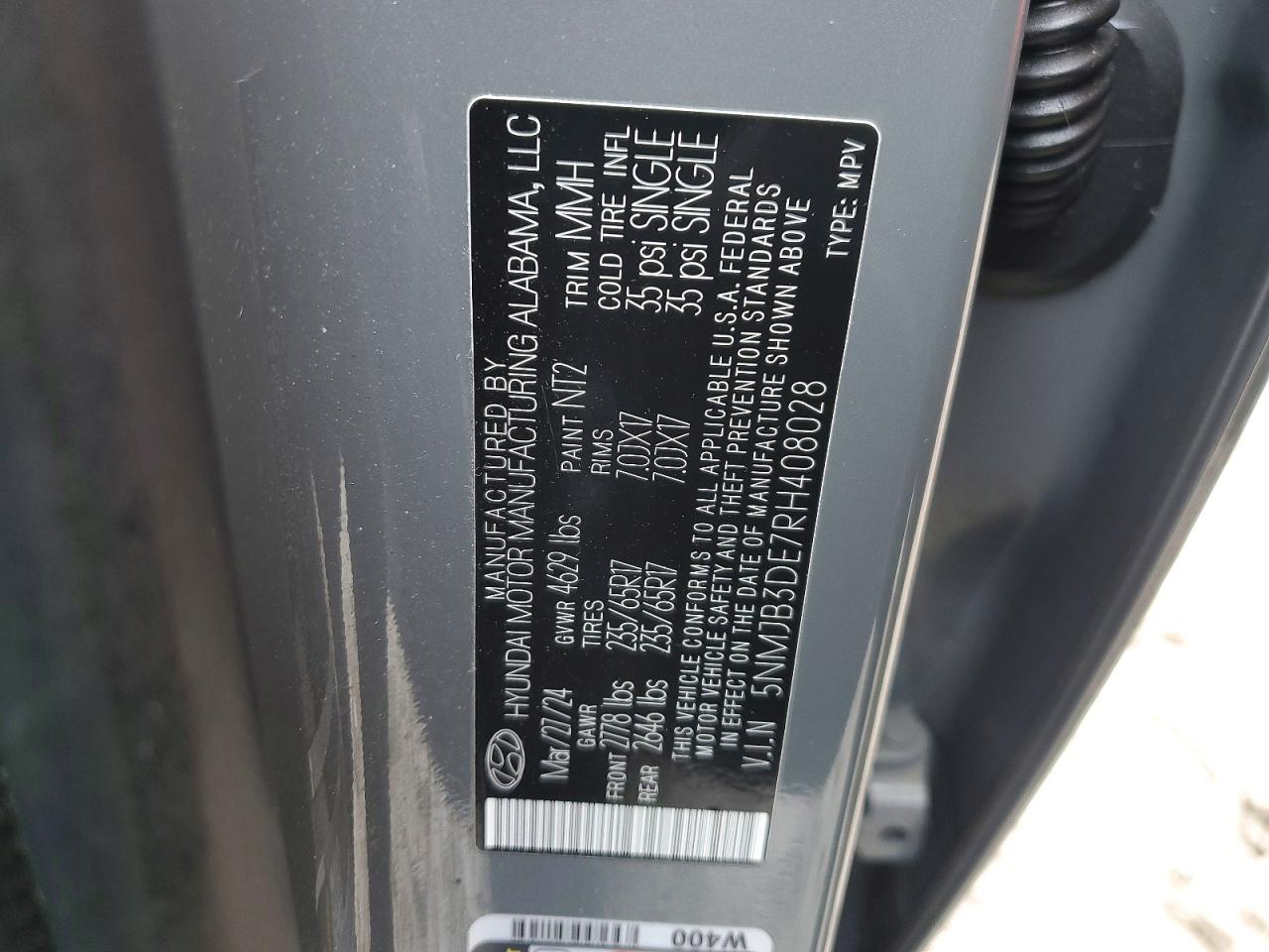 2024 HYUNDAI TUCSON SEL photo 40