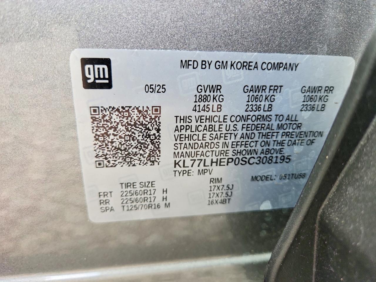 2025 CHEVROLET TRAX 1LT photo 13