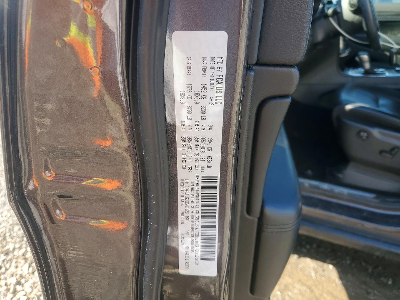 2019 JEEP GRAND CHEROKEE LIMITED photo 13