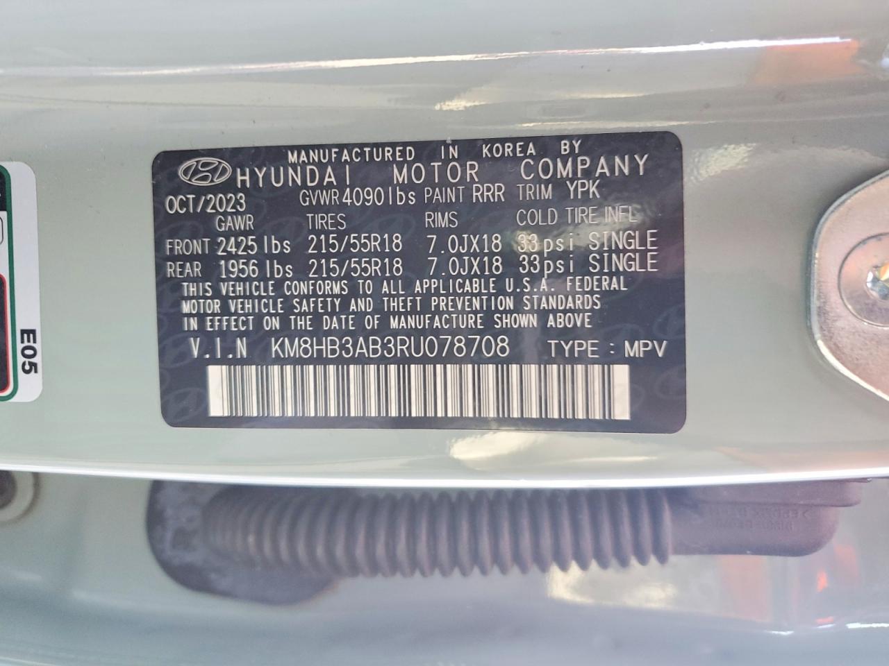 2024 HYUNDAI KONA SEL photo 27