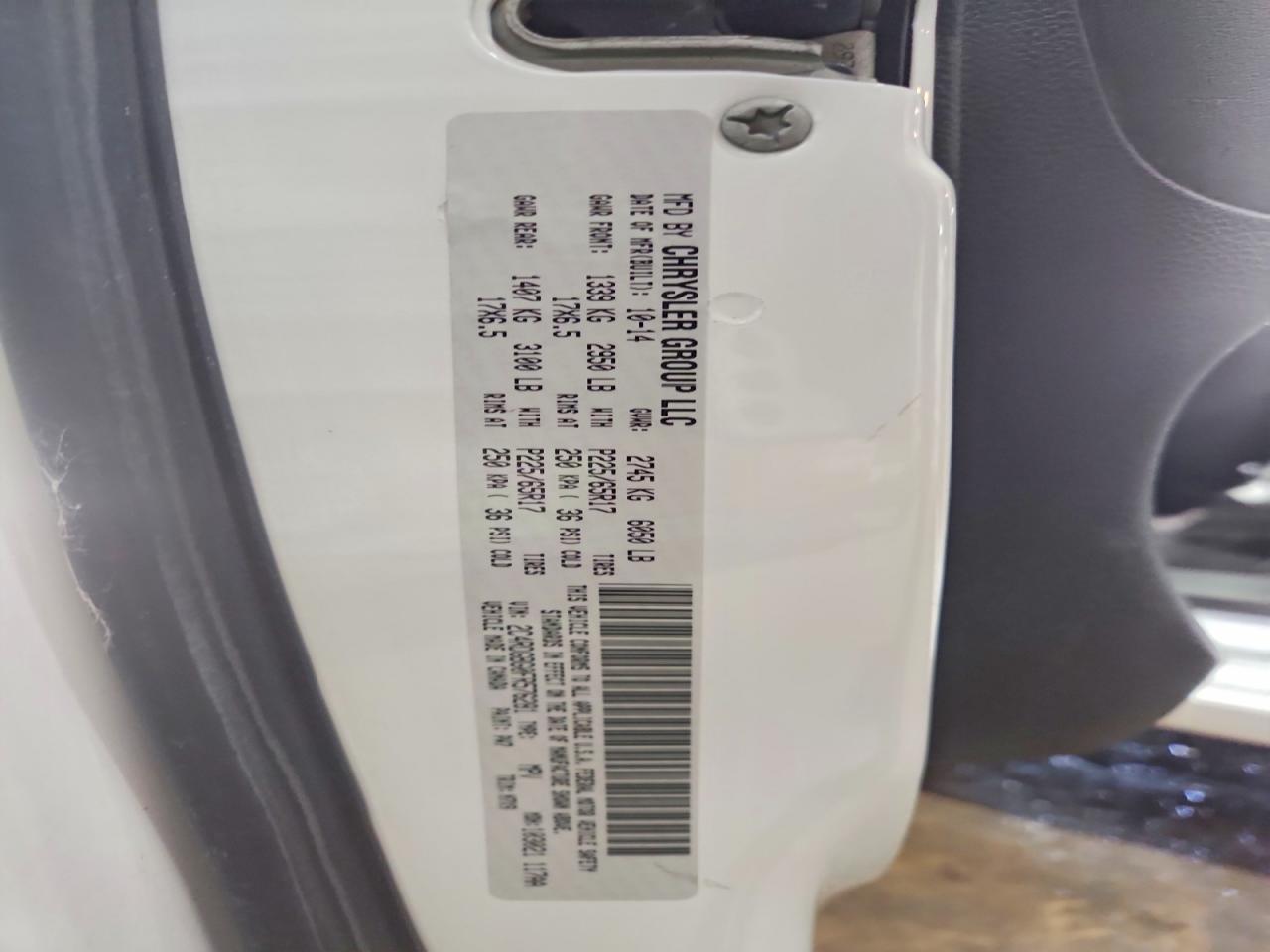2015 DODGE GRAND CARAVAN SE photo 13