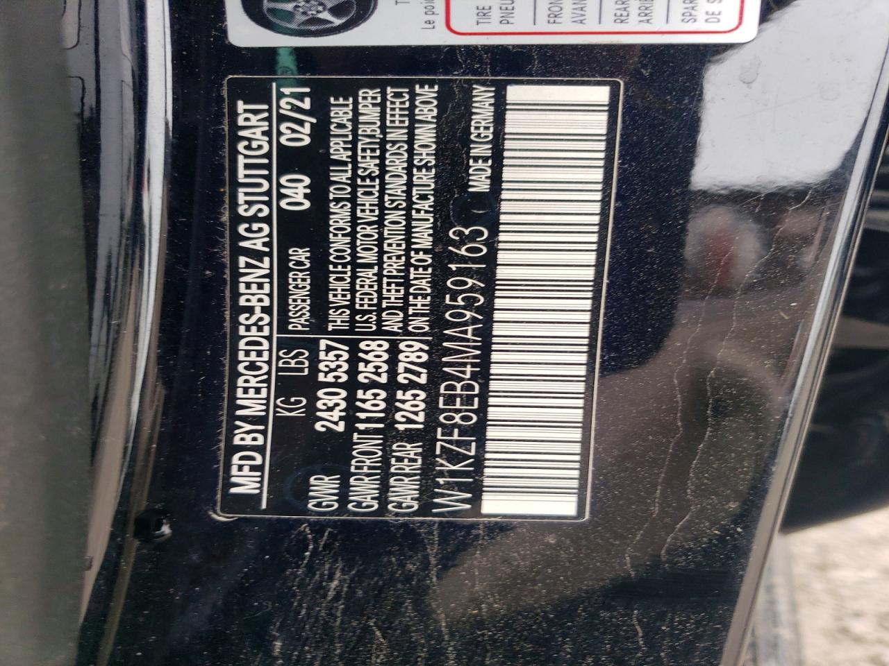 2021 MERCEDES-BENZ E 350 4MATIC photo 13