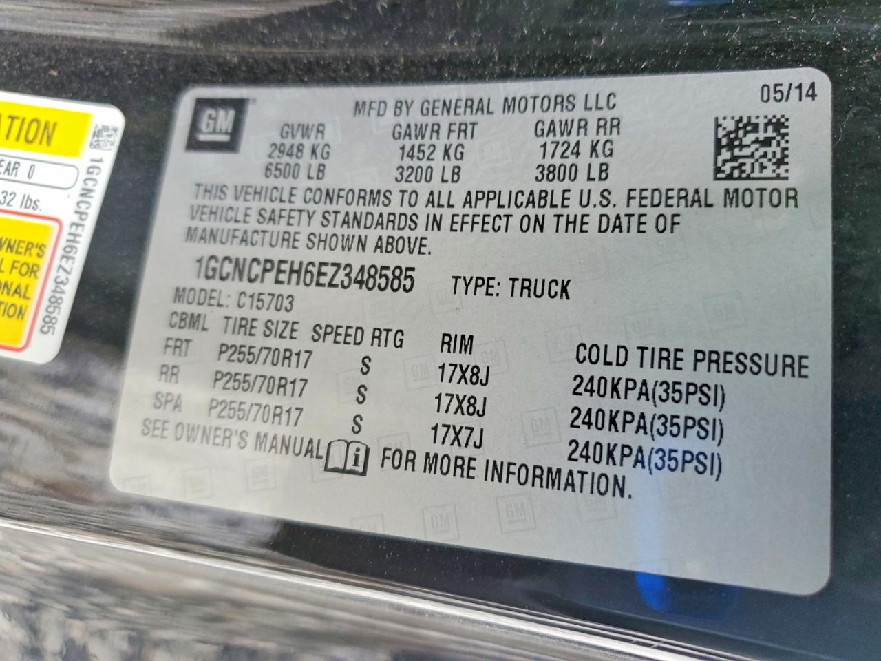 2014 CHEVROLET SILVERADO C1500 photo 23