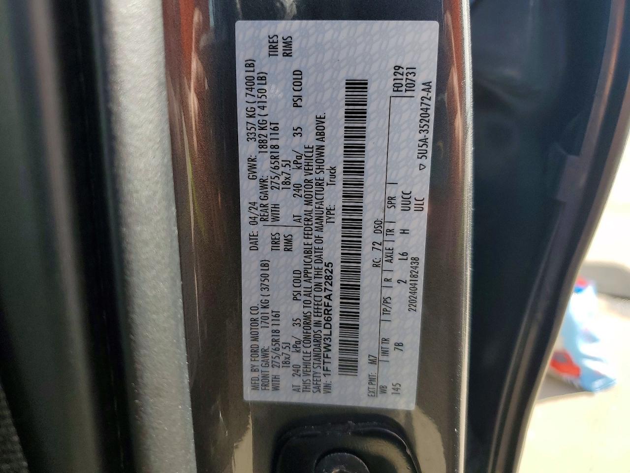 2024 FORD F150 XLT photo 25
