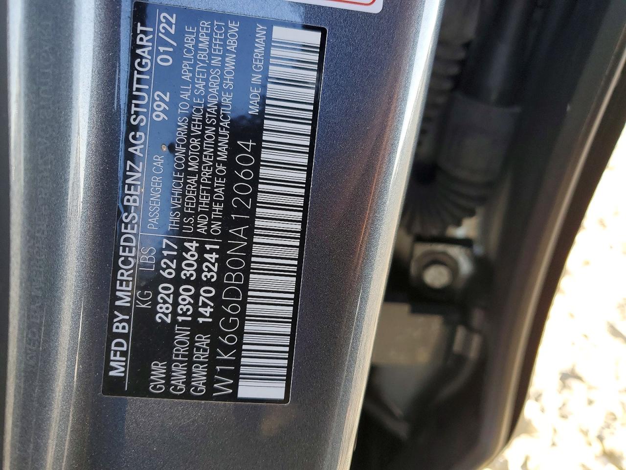 2022 MERCEDES-BENZ S 500 4MATIC photo 12
