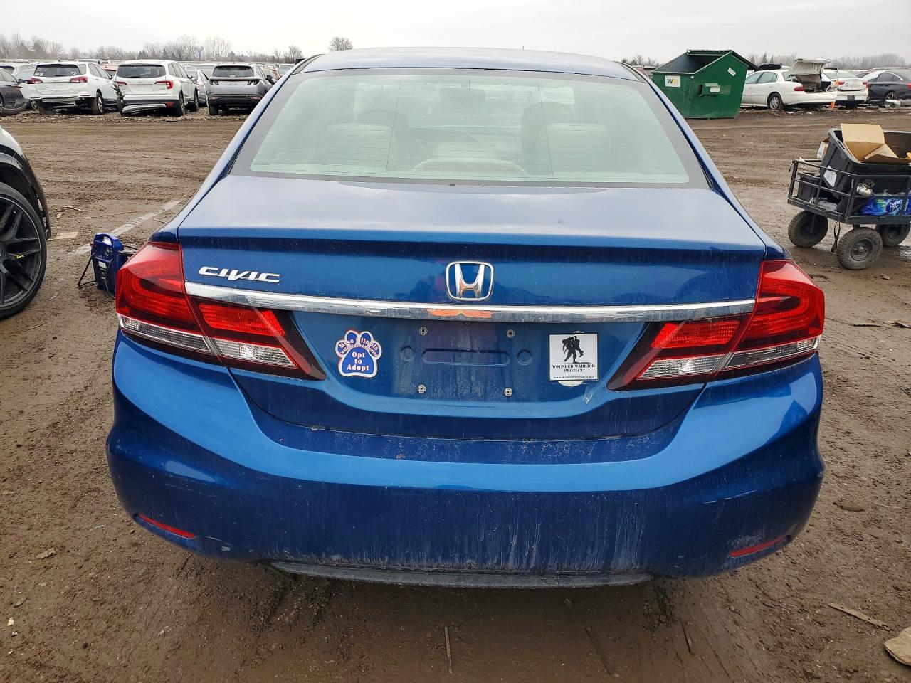 2013 HONDA CIVIC LX photo 16