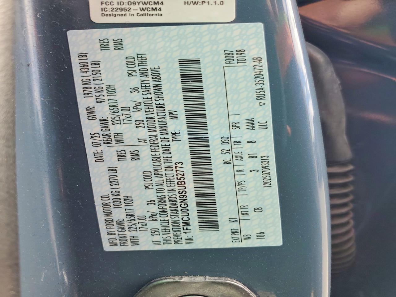 2025 FORD ESCAPE ACTIVE photo 25