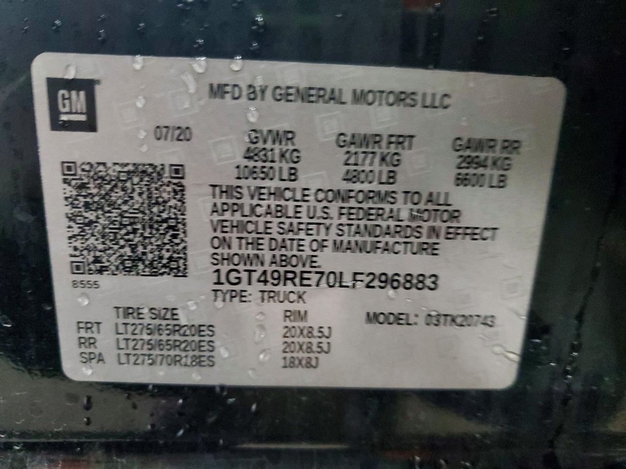 2020 GMC SIERRA K2500 DENALI photo 34