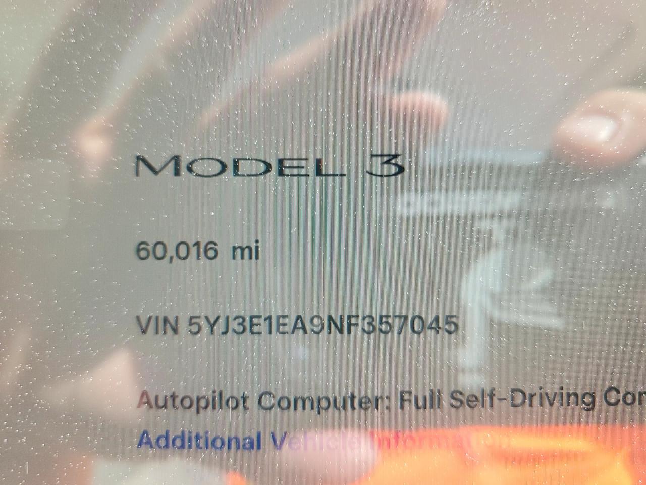 2022 TESLA MODEL 3 photo 17