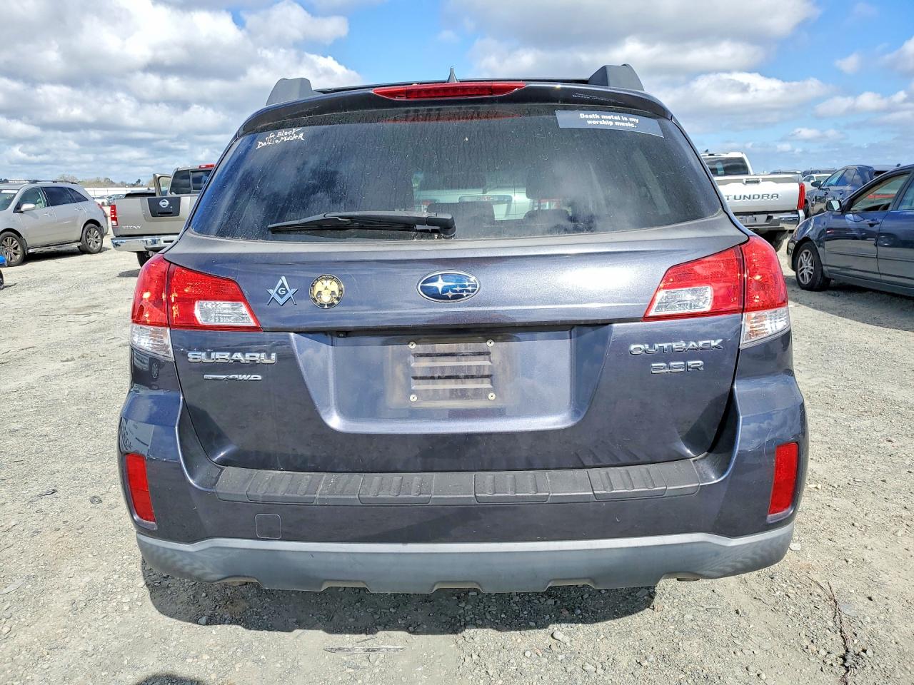 2012 SUBARU OUTBACK 3.6R LIMITED photo 6