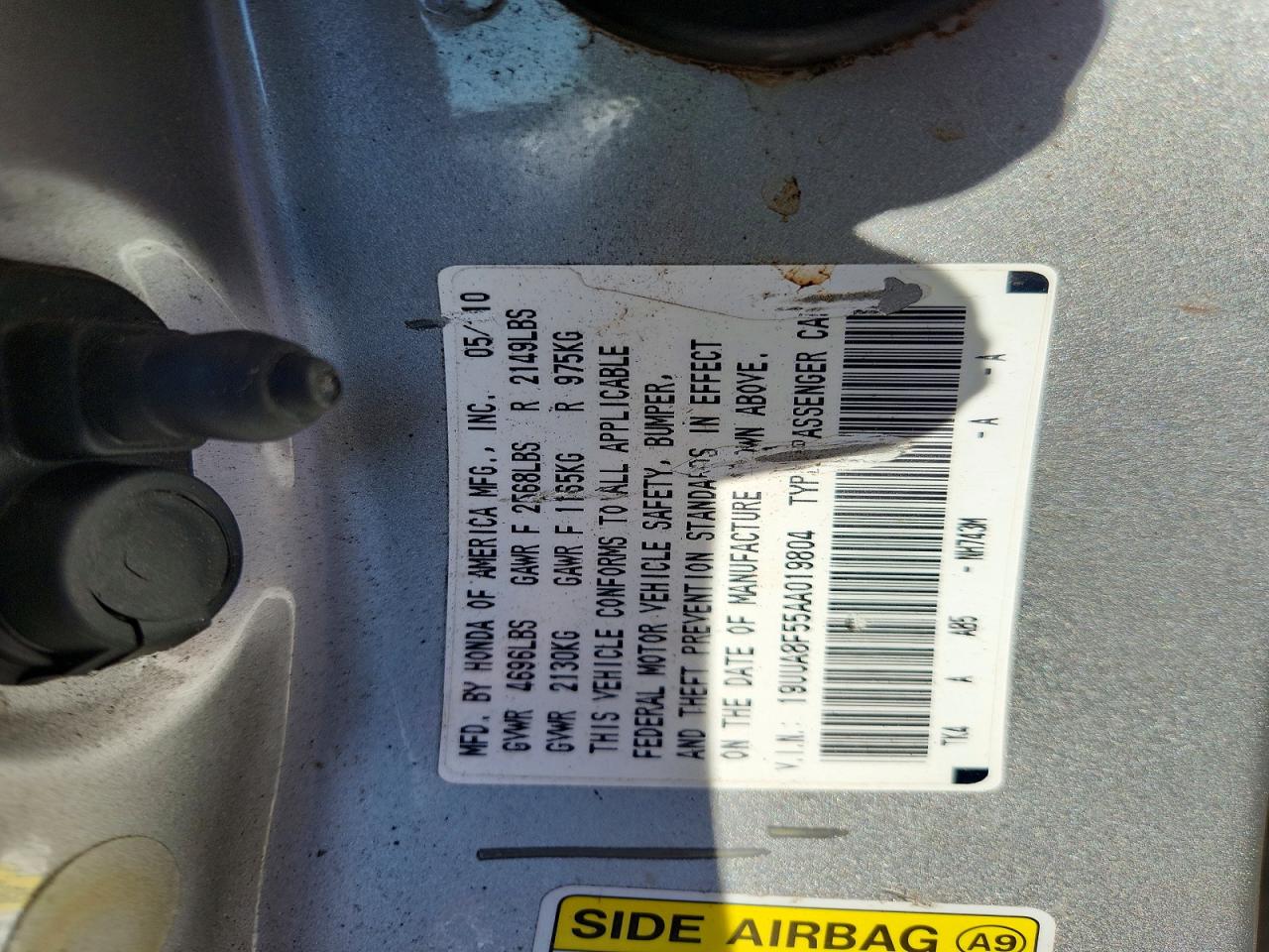 2010 ACURA TL photo 13