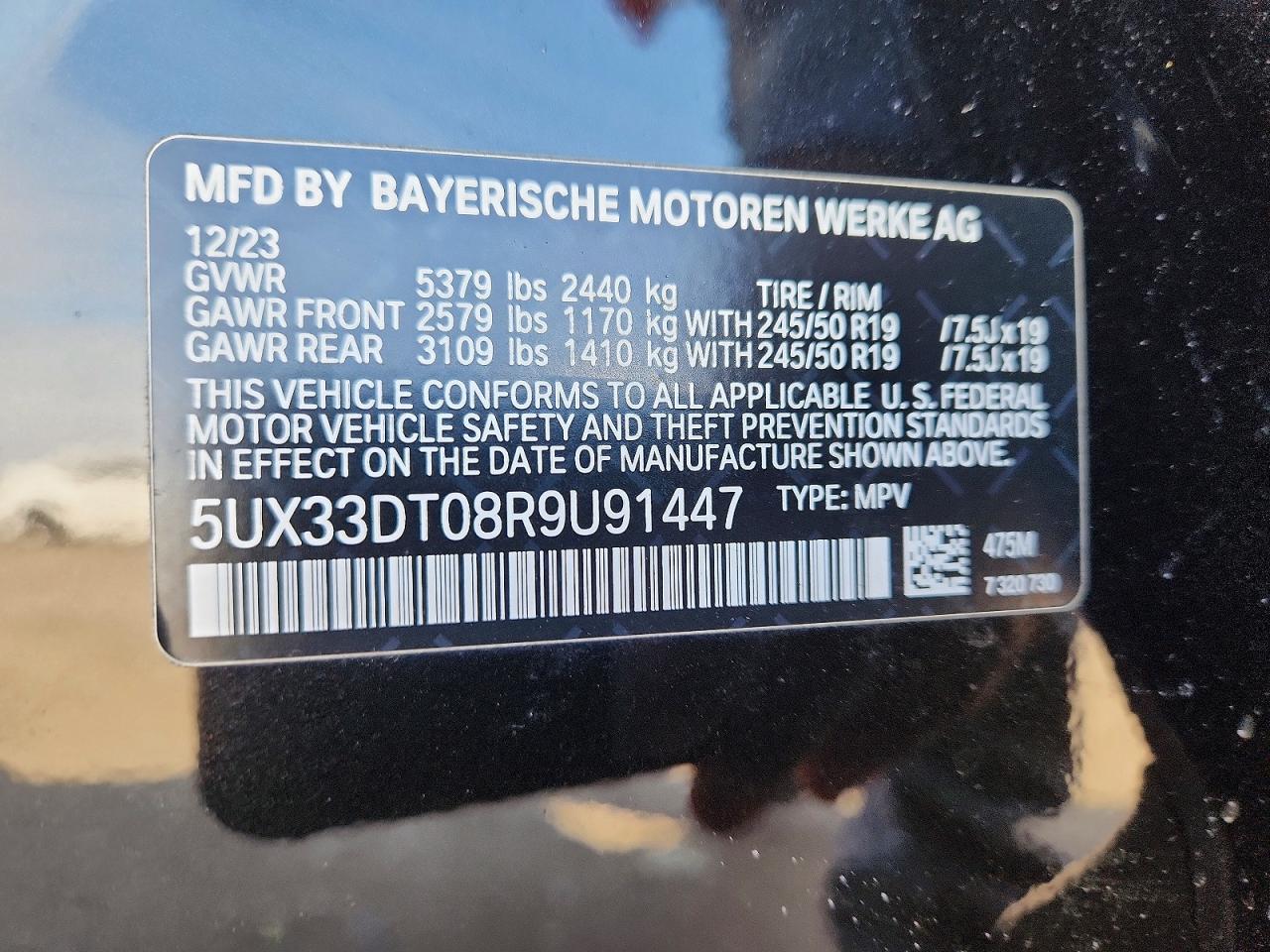 2024 BMW X4 XDRIVE30I photo 25