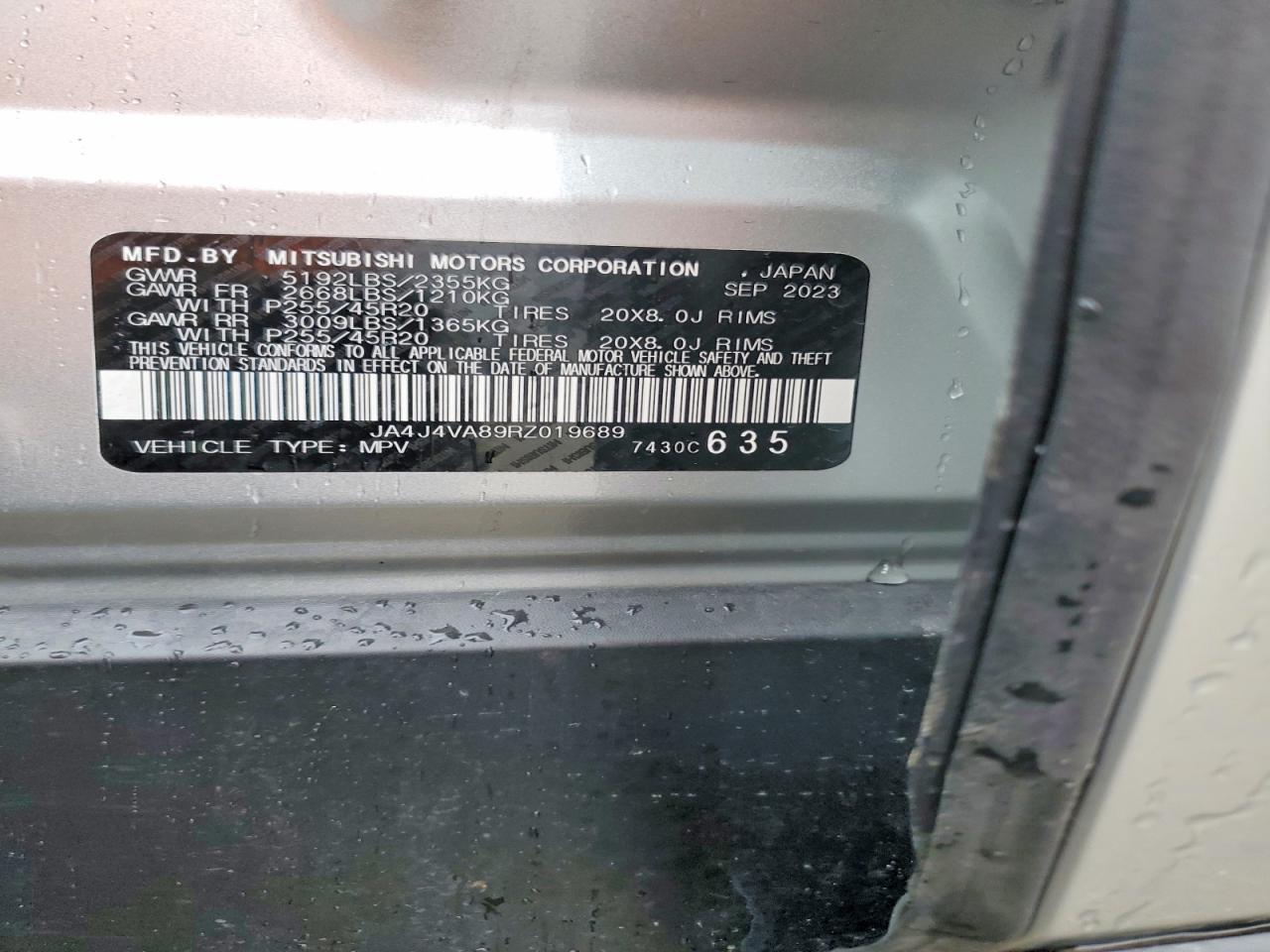 2024 MITSUBISHI OUTLANDER SE photo 37