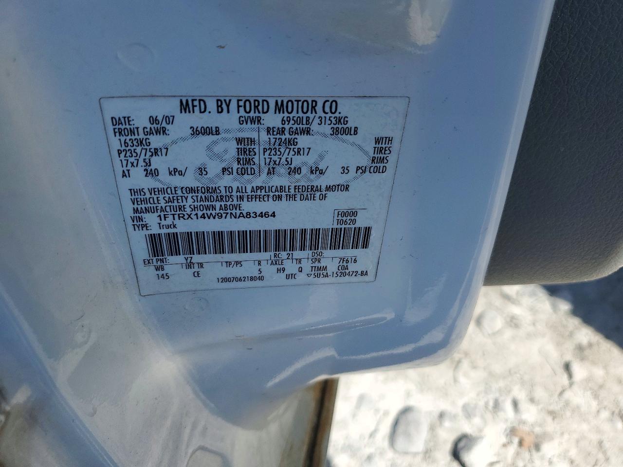 2007 FORD F150 photo 23