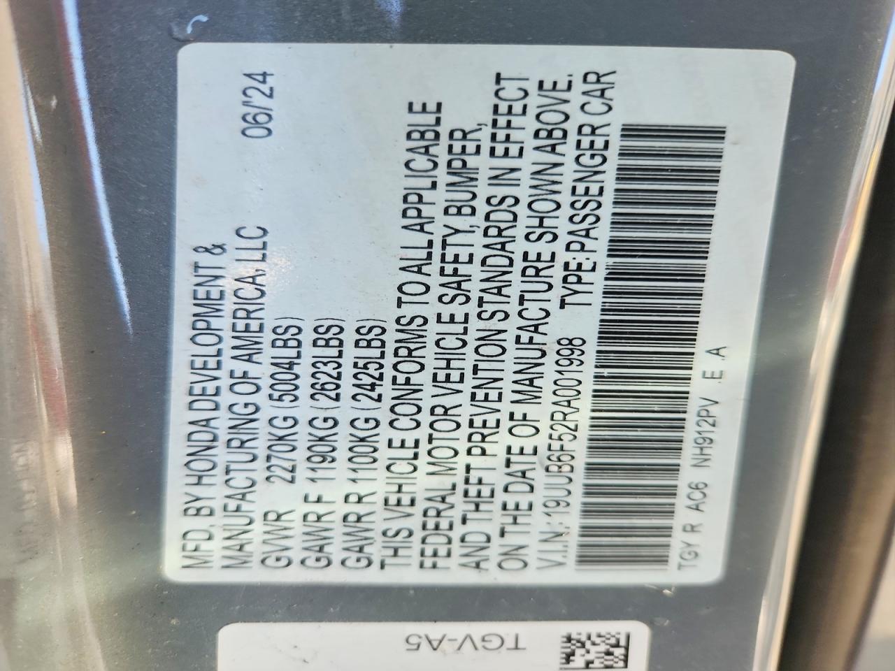 2024 ACURA TLX A-SPEC photo 12
