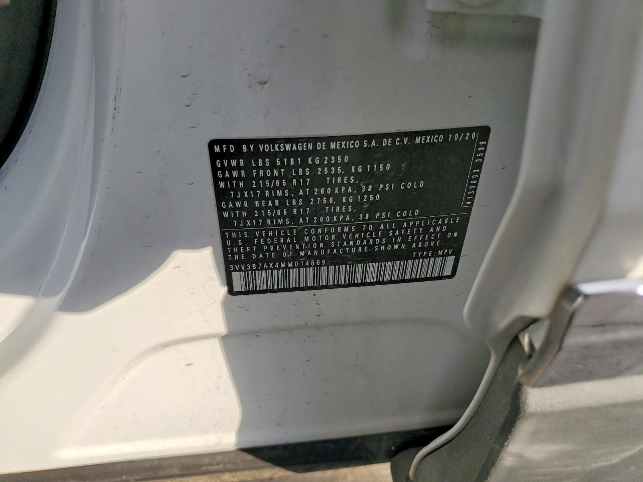 2021 VOLKSWAGEN TIGUAN SE photo 25