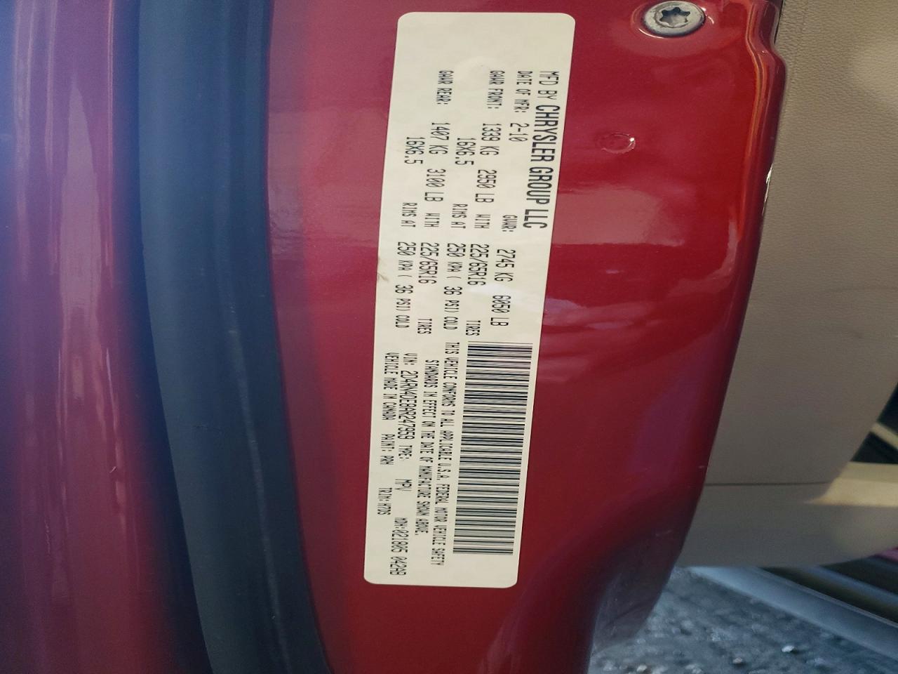 2010 DODGE GRAND CARAVAN SE photo 27