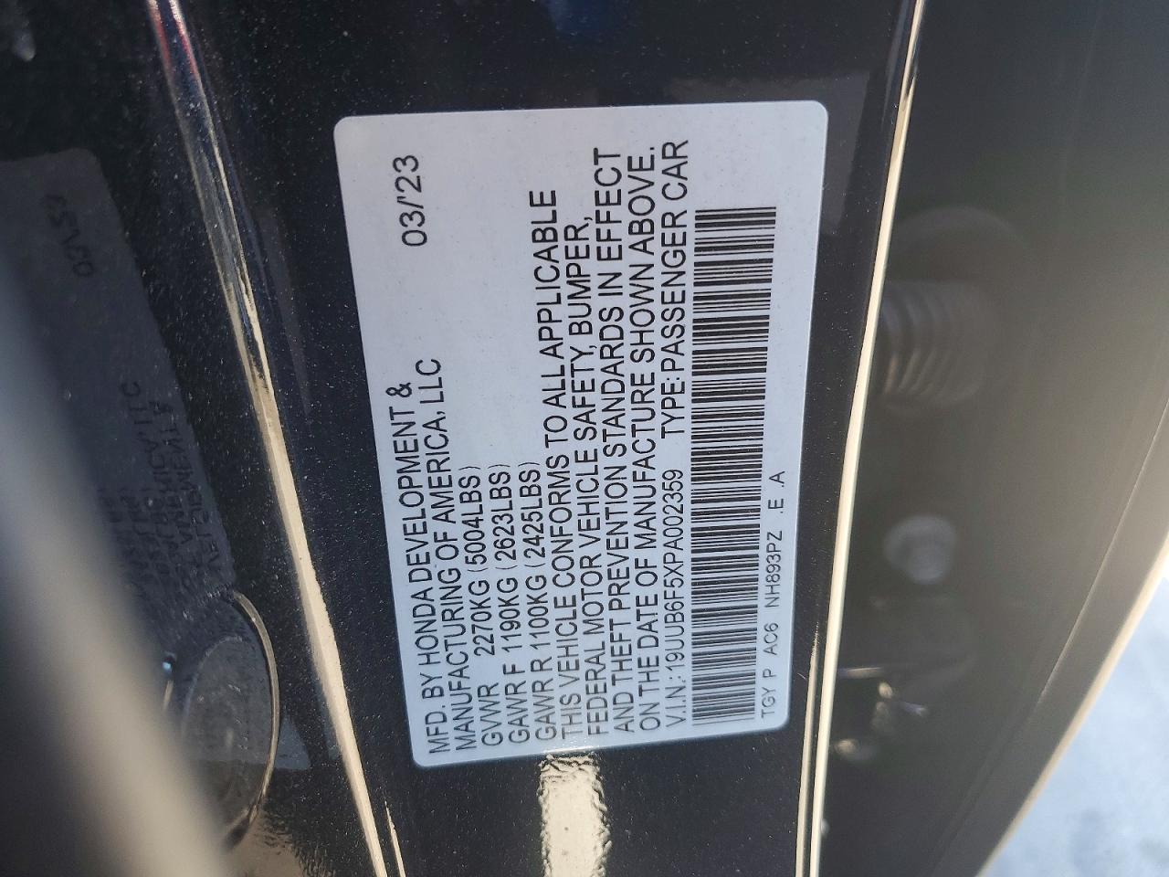 2023 ACURA TLX A-SPEC photo 12