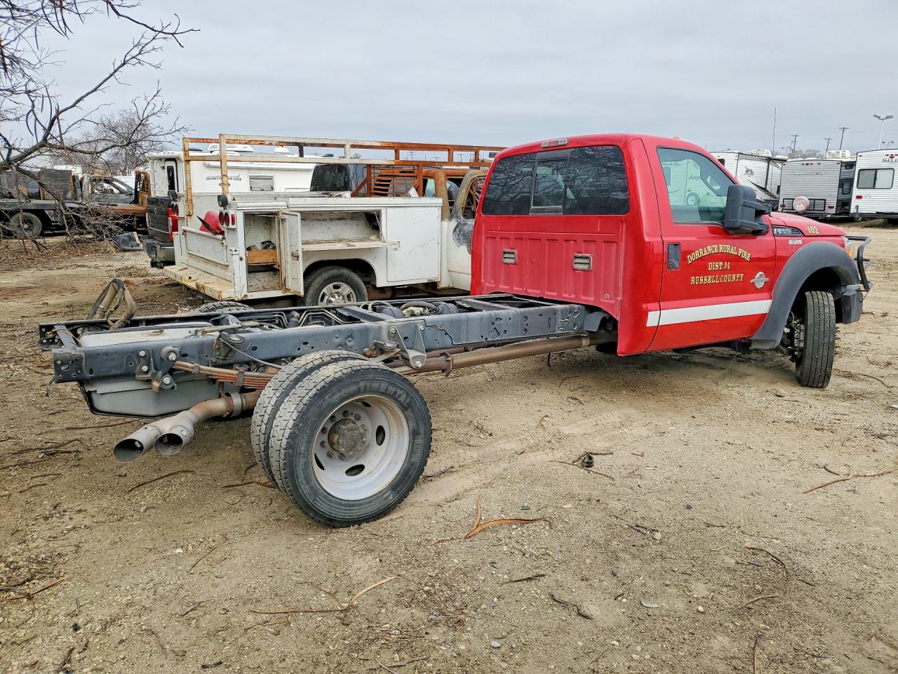 2013 FORD F550 SUPER DUTY TRUCK CAB AND CHASSIS photo 5