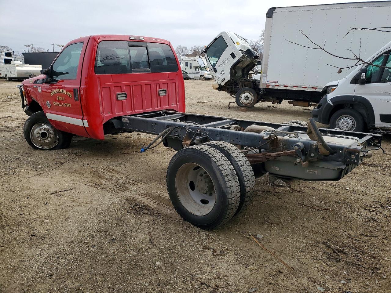 2013 FORD F550 SUPER DUTY TRUCK CAB AND CHASSIS photo 3