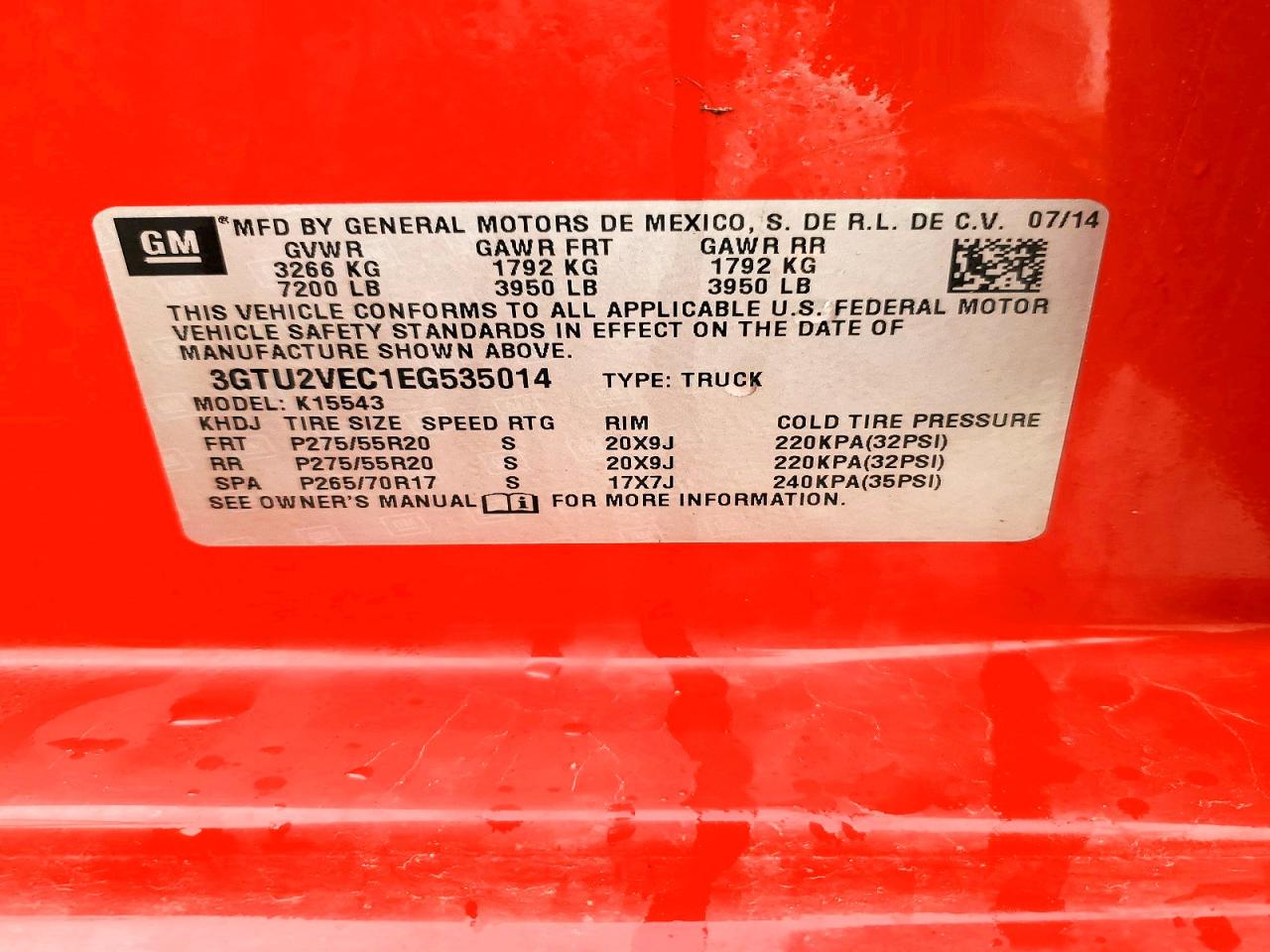 2014 GMC SIERRA K1500 SLT photo 25