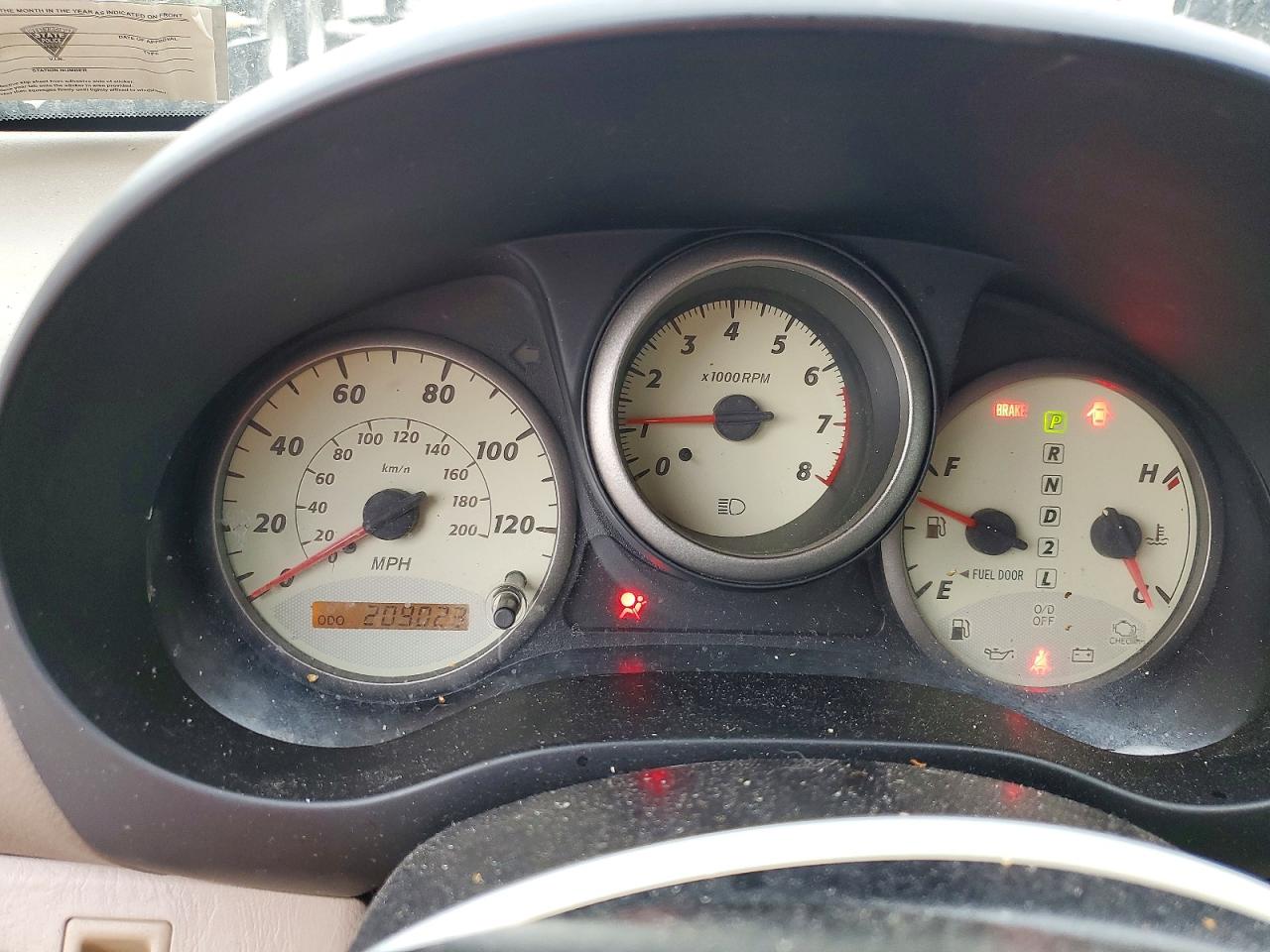2003 TOYOTA RAV4 BASE photo 9