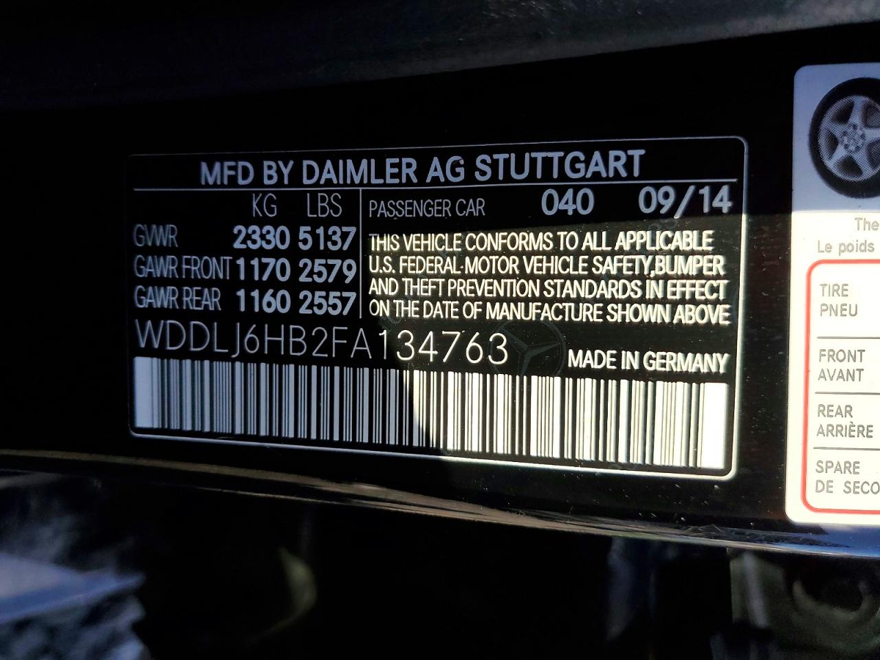 2015 MERCEDES-BENZ CLS 400 4MATIC photo 25