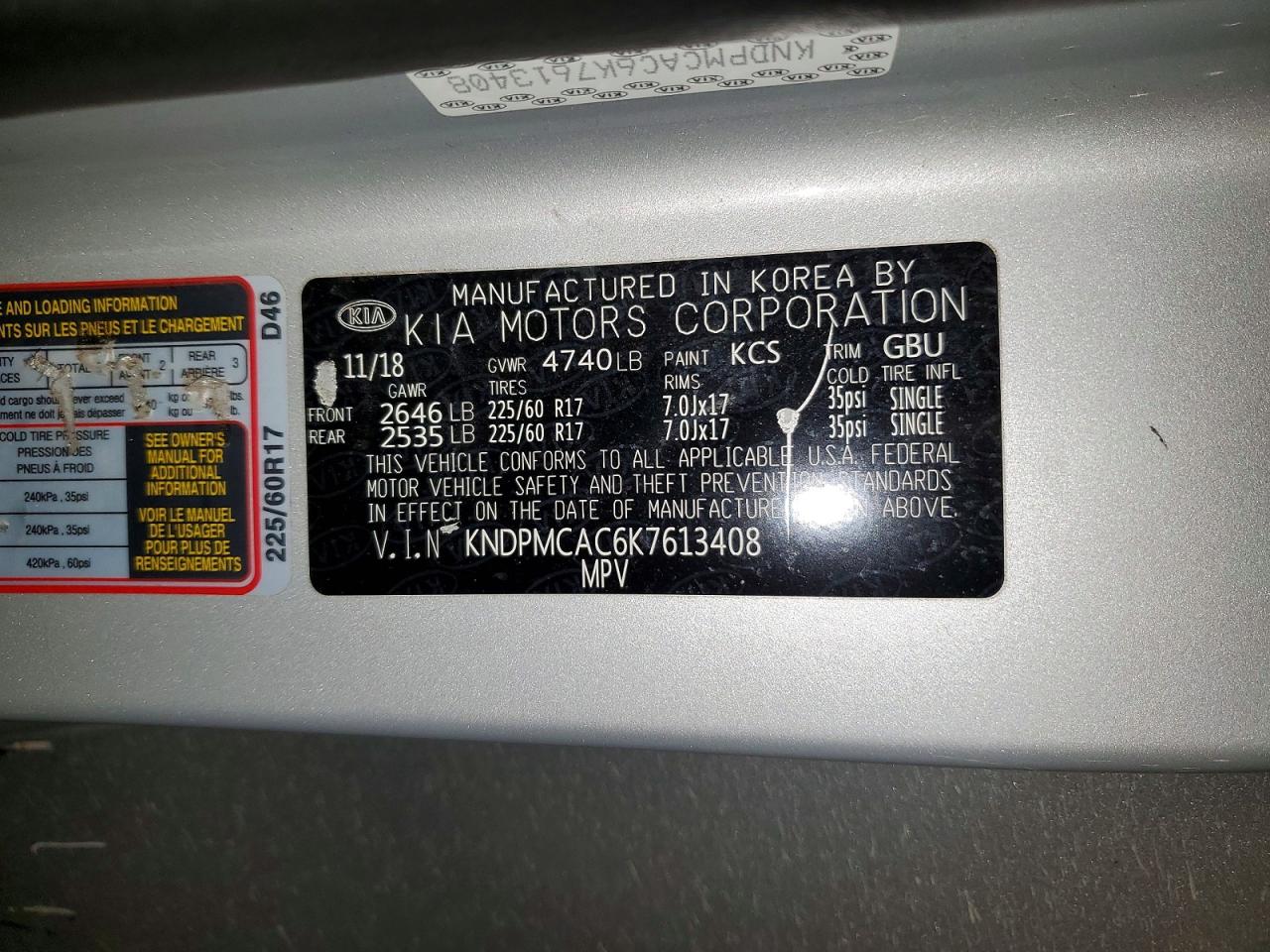 2019 KIA SPORTAGE LX photo 25