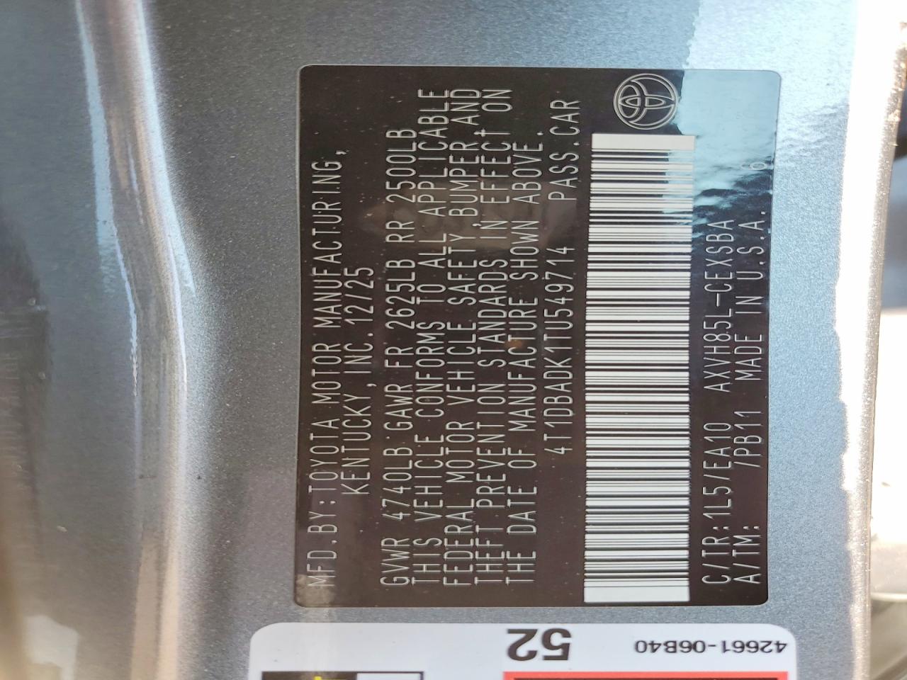 2026 TOYOTA CAMRY SE photo 23