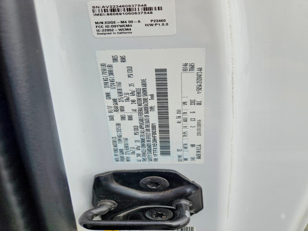 2017 FORD F150 SUPER CAB photo 23