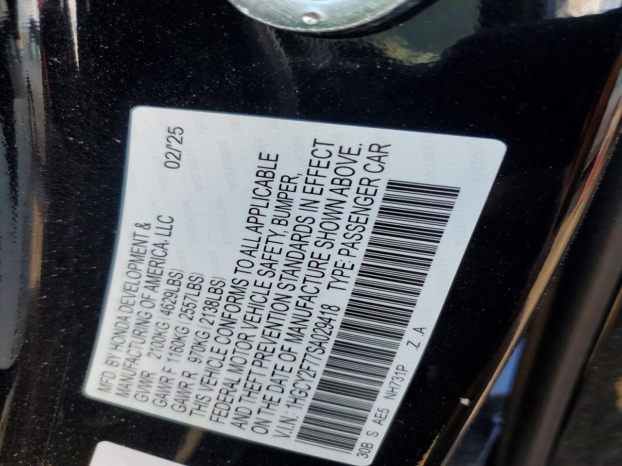 2025 HONDA ACCORD HYBRID SPORT-L photo 12