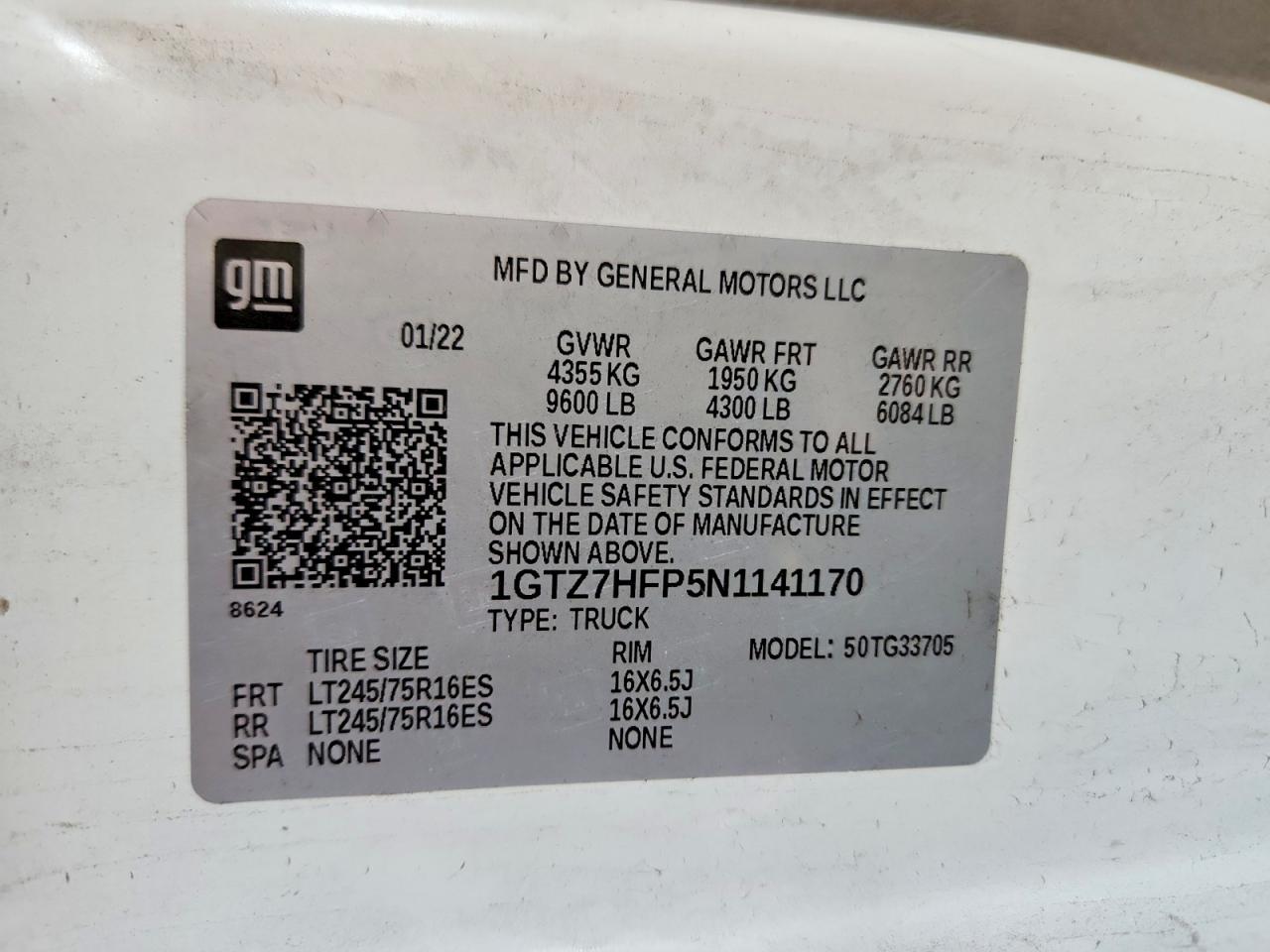 2022 GMC SAVANA G3500 photo 37