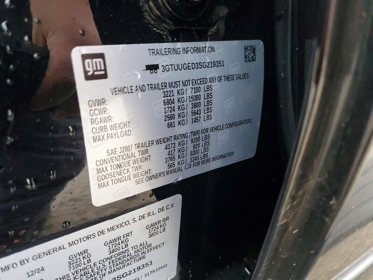 2025 GMC SIERRA K1500 DENALI photo 34