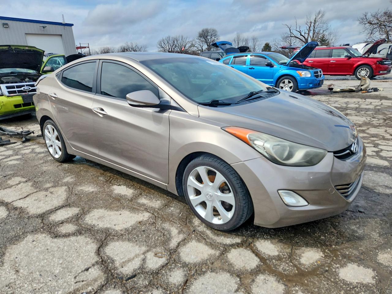 2013 HYUNDAI ELANTRA LIMITED photo 4
