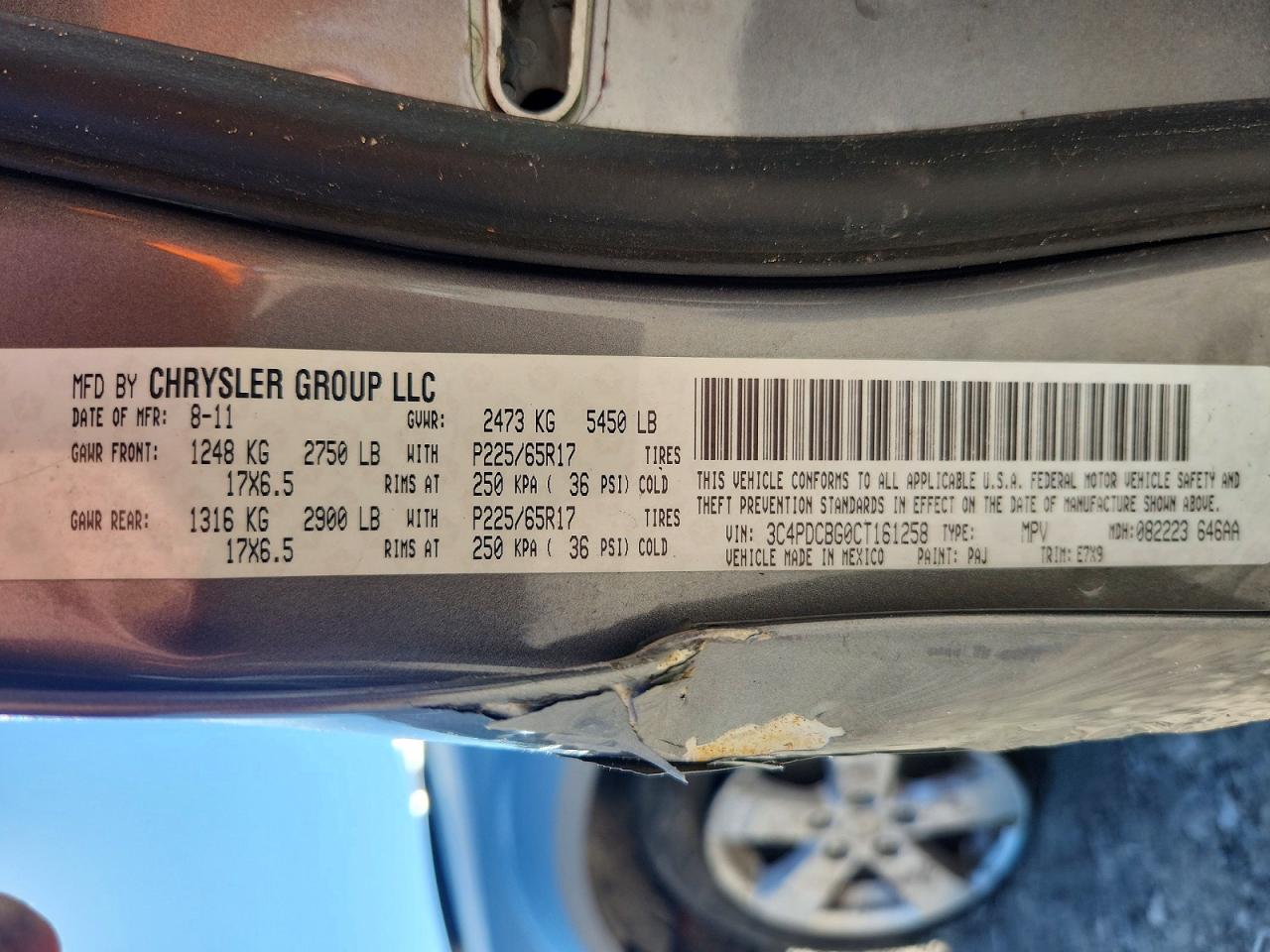 2012 DODGE JOURNEY SXT photo 40