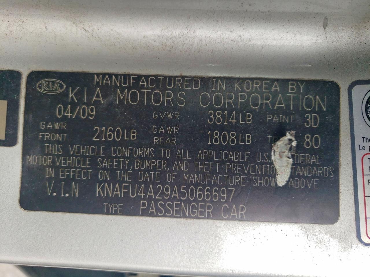 2010 KIA FORTE EX photo 23