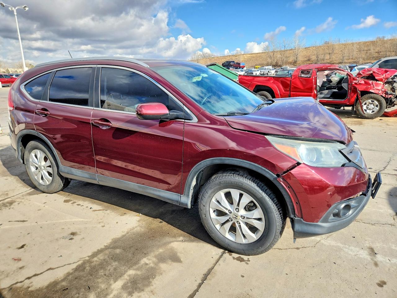 2014 HONDA CR-V EXL photo 4