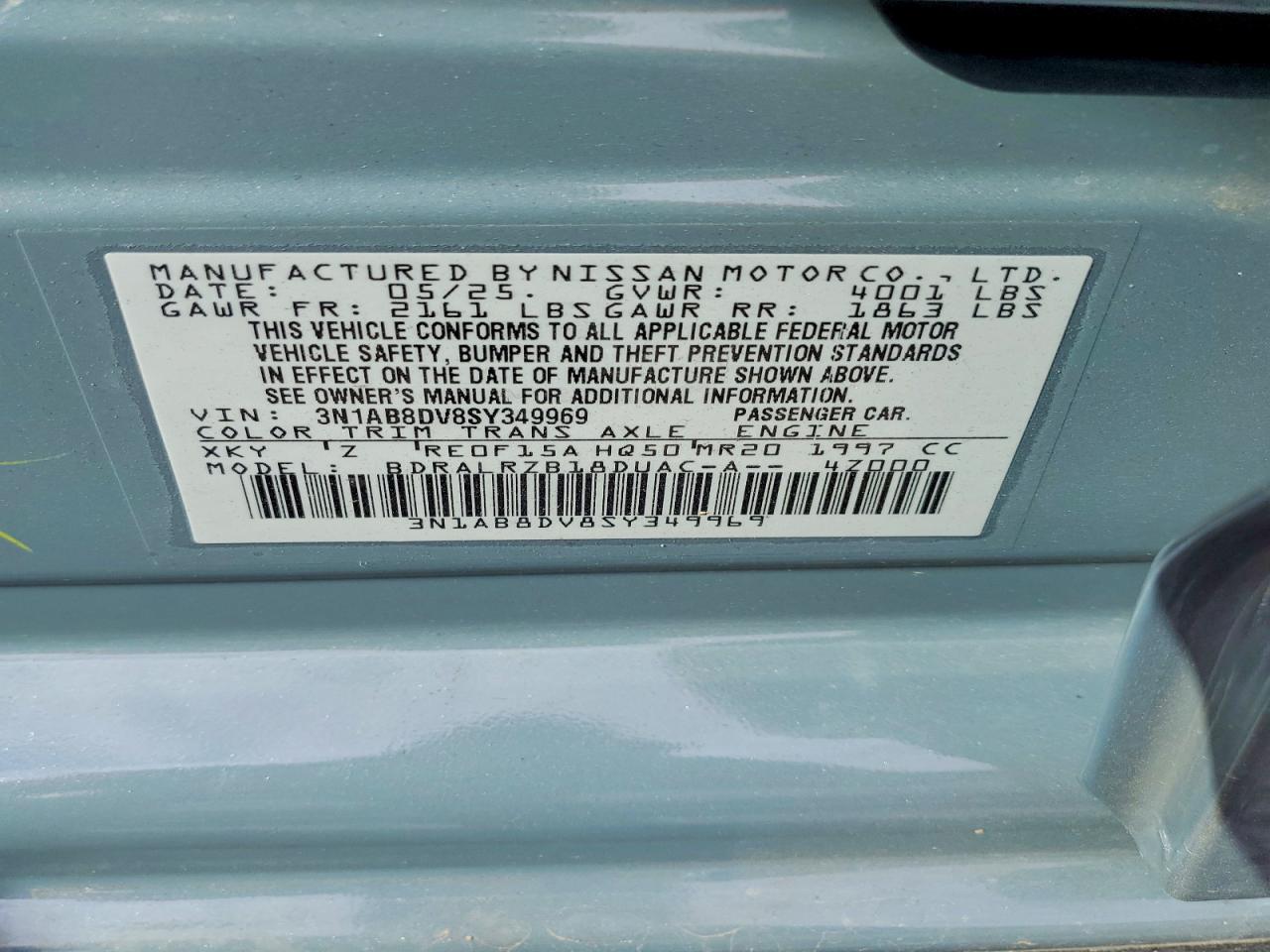 2025 NISSAN SENTRA SR photo 23