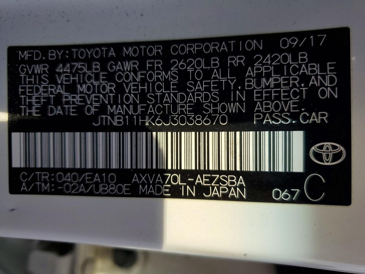 2018 TOYOTA CAMRY SE photo 34