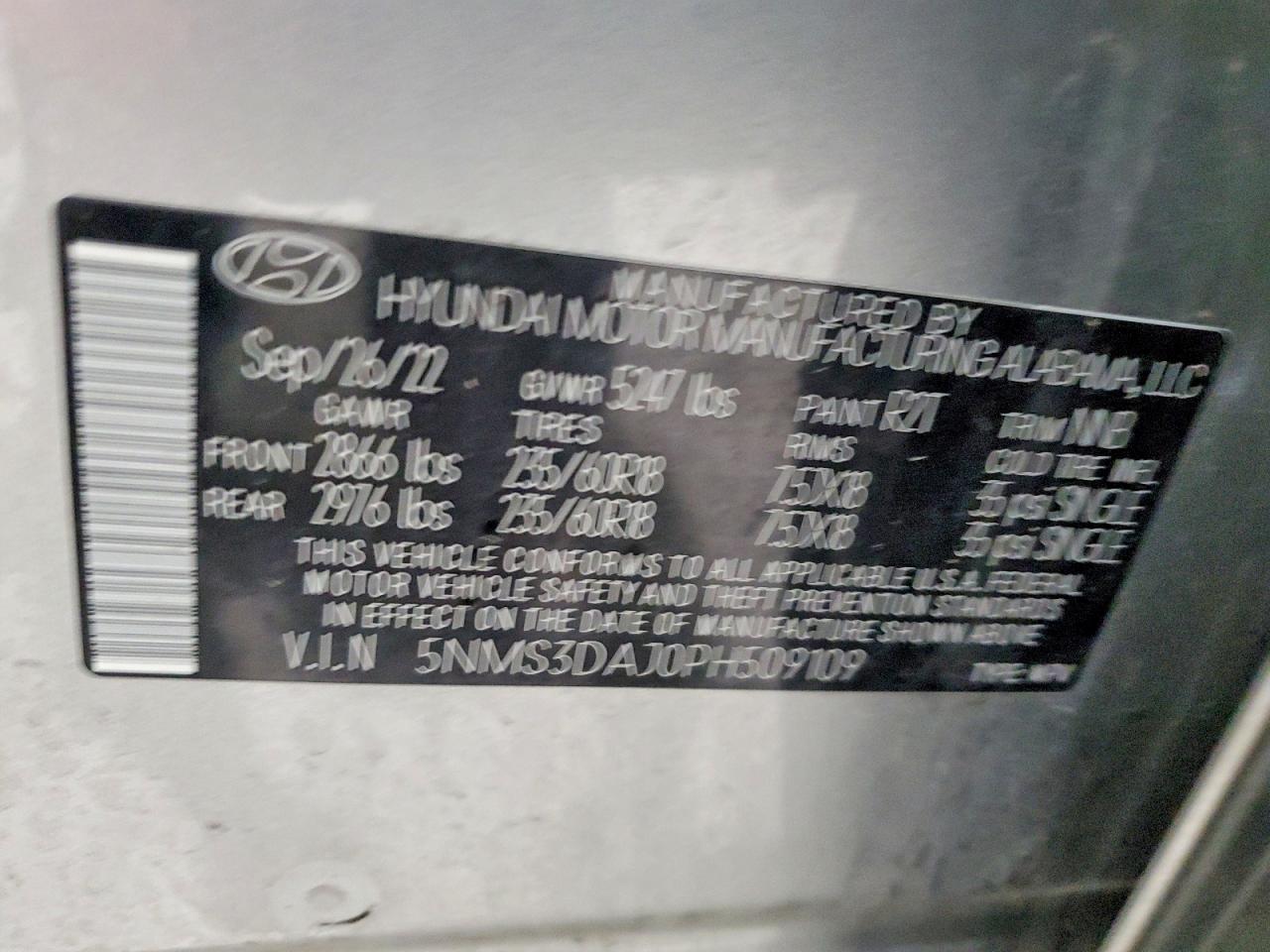 2023 HYUNDAI SANTA FE SEL photo 14