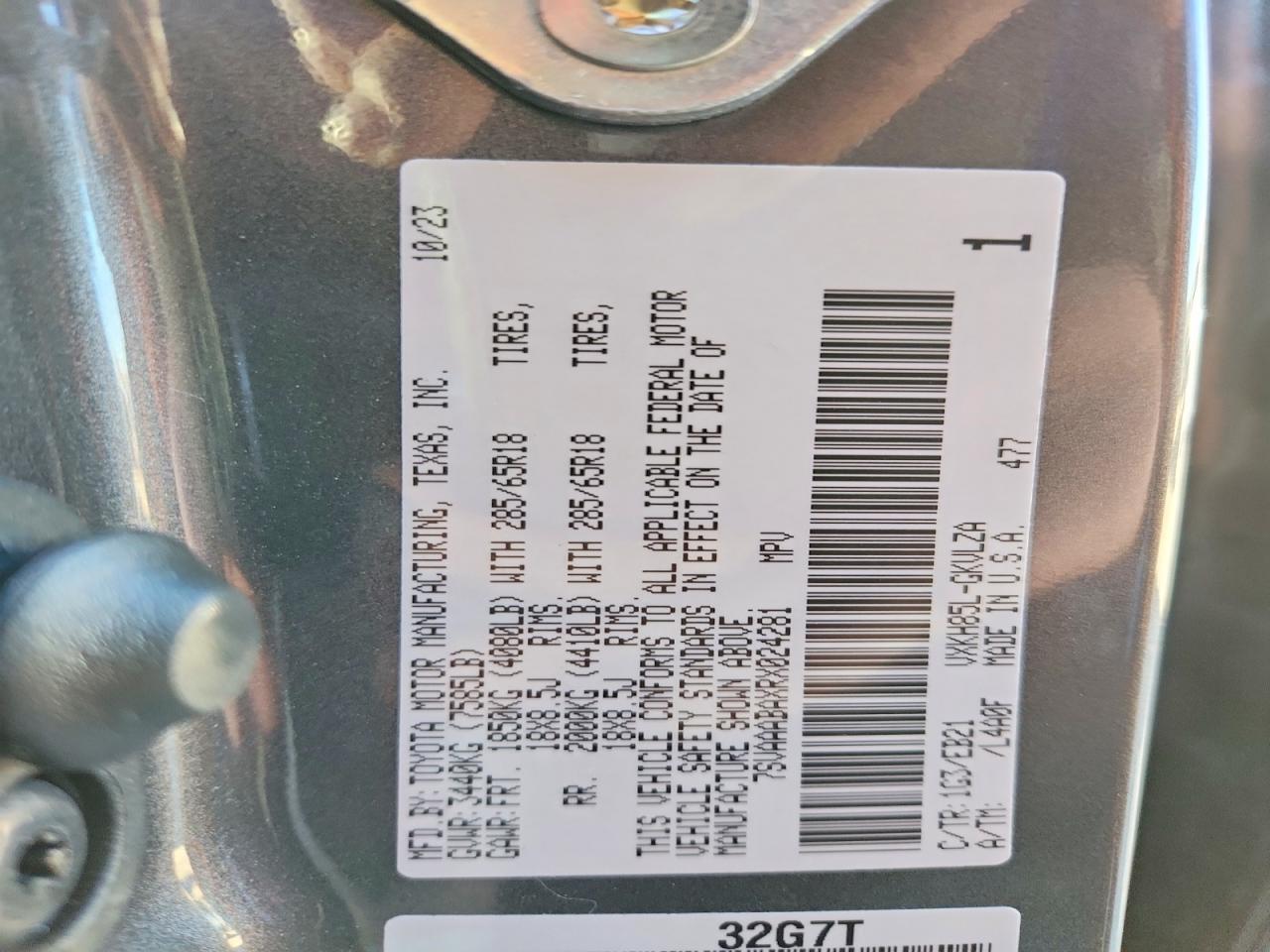 2024 TOYOTA SEQUOIA TRD PRO photo 14