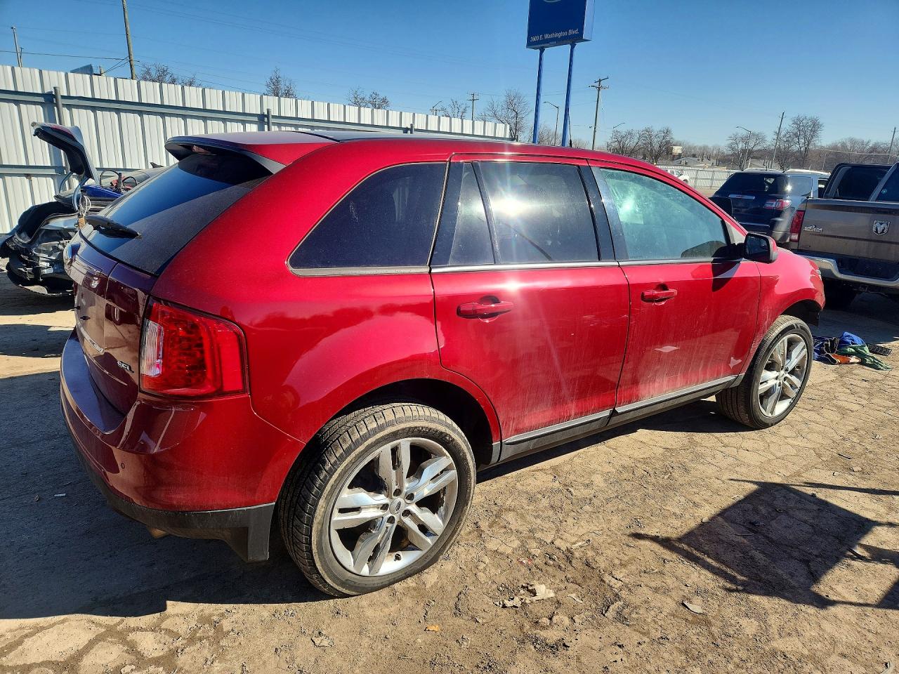 2013 FORD EDGE SEL photo 5