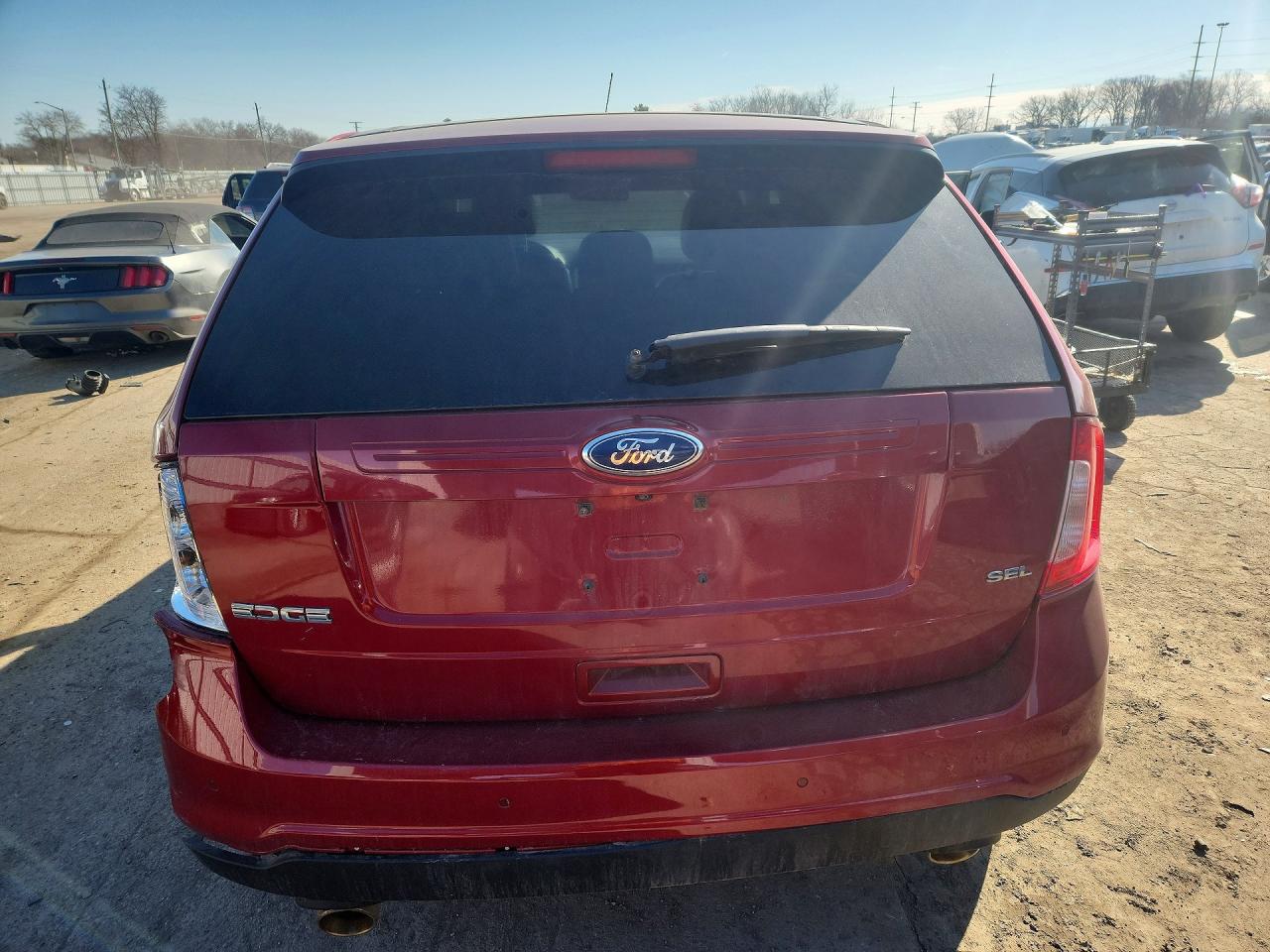 2013 FORD EDGE SEL photo 11