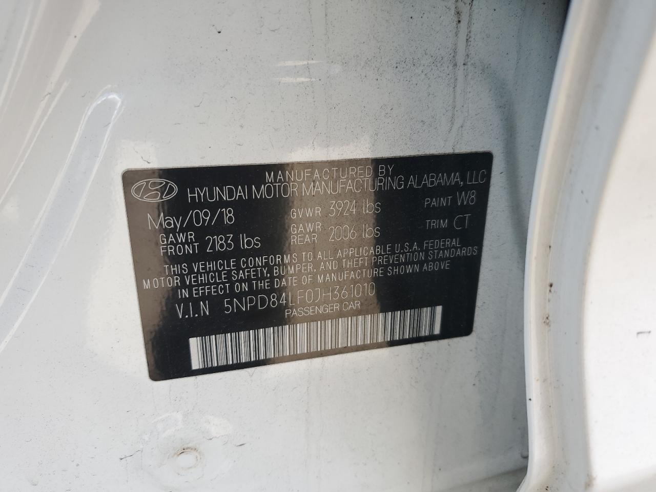 2018 HYUNDAI ELANTRA SEL photo 23