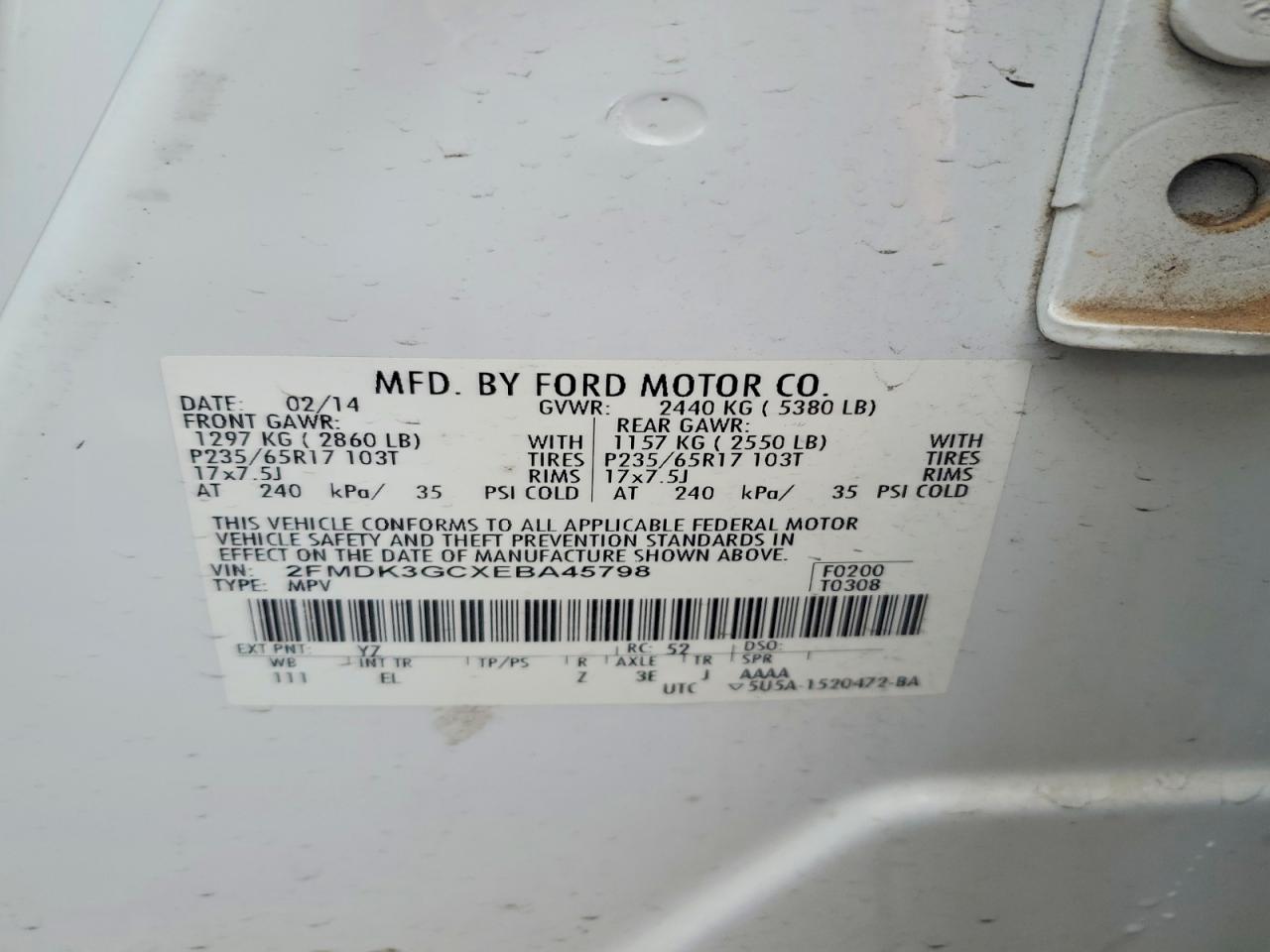 2014 FORD EDGE photo 12