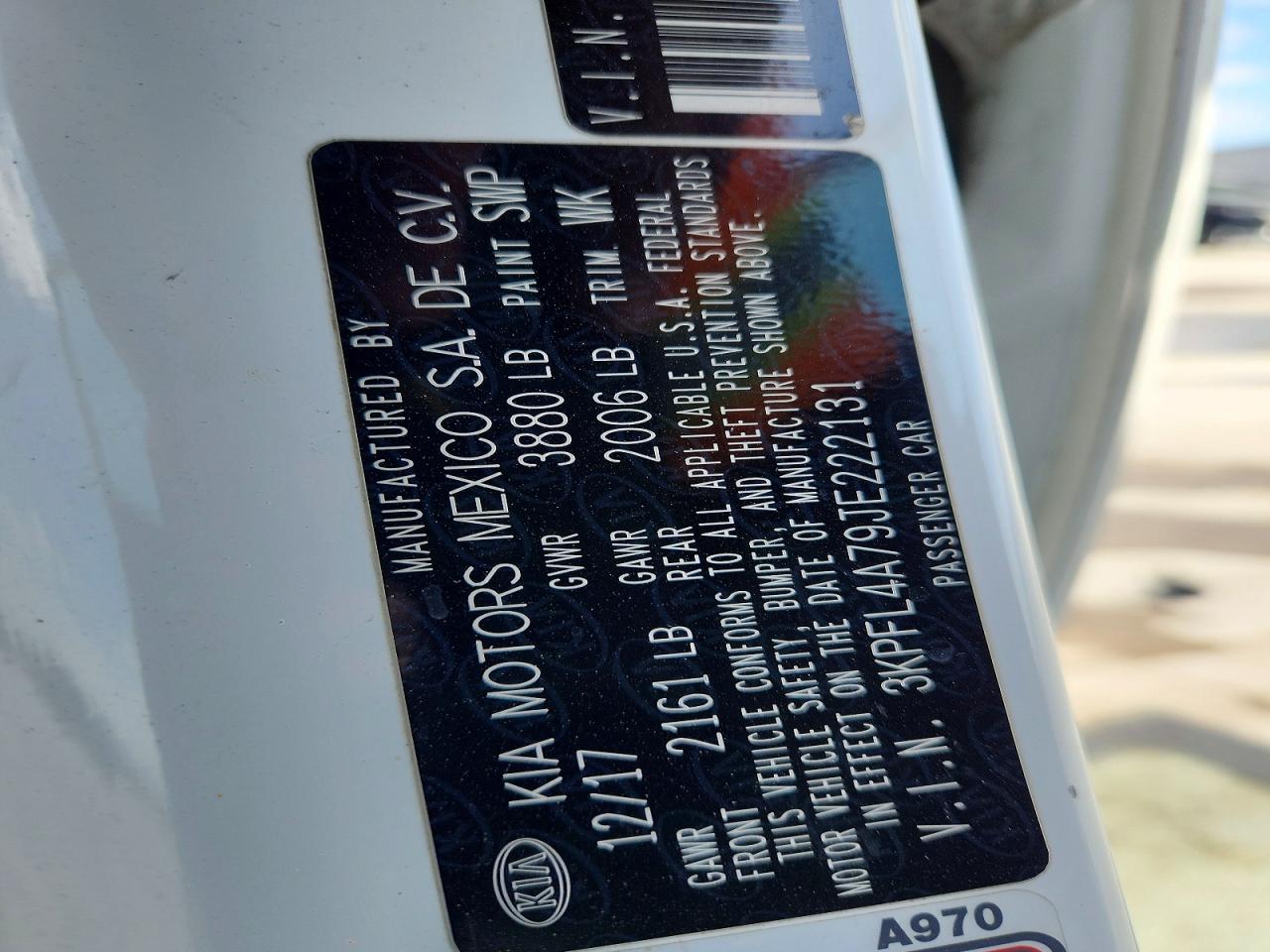 2018 KIA FORTE LX photo 13