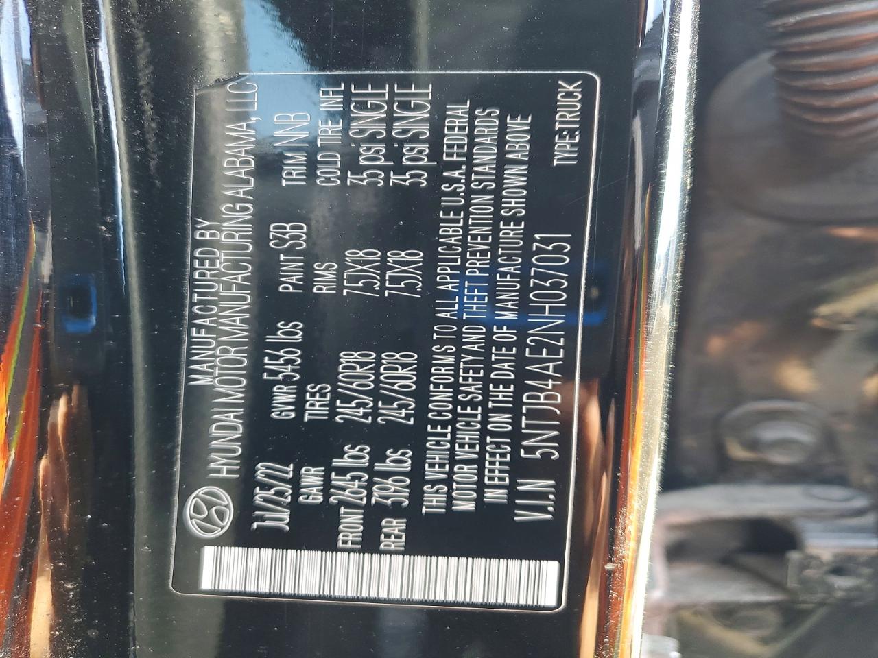 2022 HYUNDAI SANTA CRUZ SEL photo 23