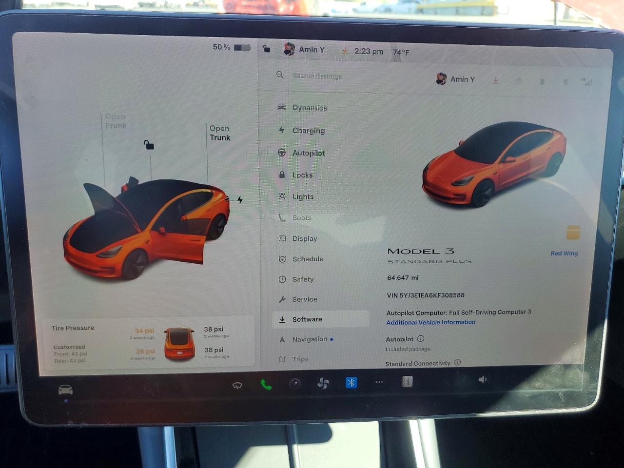 2019 TESLA MODEL 3 photo 25